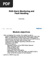 RAN Alarm Monitoring Exercises v1