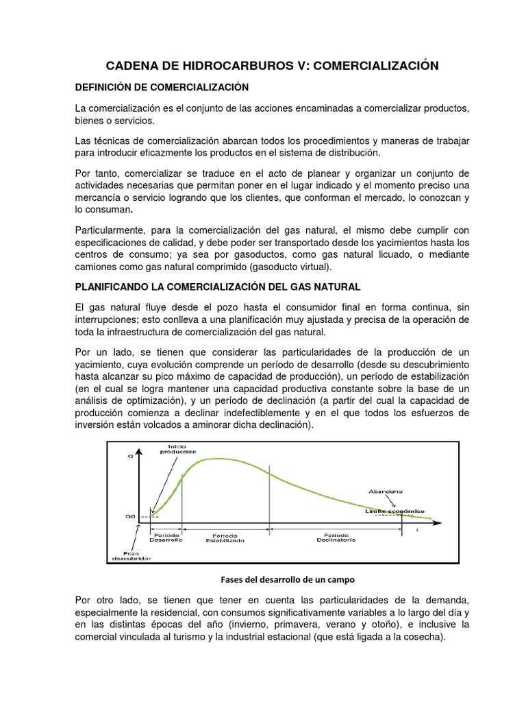 Comercializacion de Hidrocarburos | PDF | OPEP | Petróleo