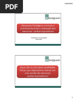 Treinamento Aeróbio e Prescrição