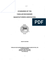 Tubular Exchanger Manufacturers Association Standards 8th Edition