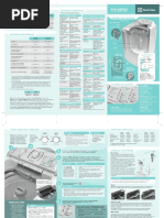 Guia do Usuário - Lavadora Electrolux LAC 16