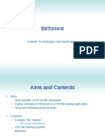 BitTorrent - Internet Technologies and Applications