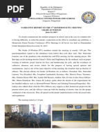 Card Day Narrative Report 1st Quarter 2020 2021 Pdf Pedagogy Communication