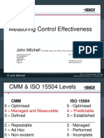 Measuring Control Effectiveness - John Mitchell