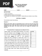 Form 1 Test Paper Final