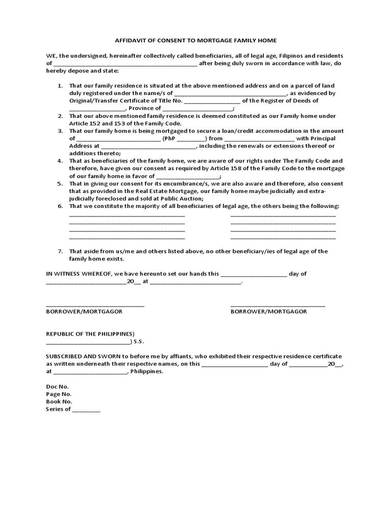 affidavit-of-marital-consent-to-mortgage-family-home-pdf-affidavit