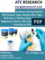 Global Drug of Abuse Testing Market