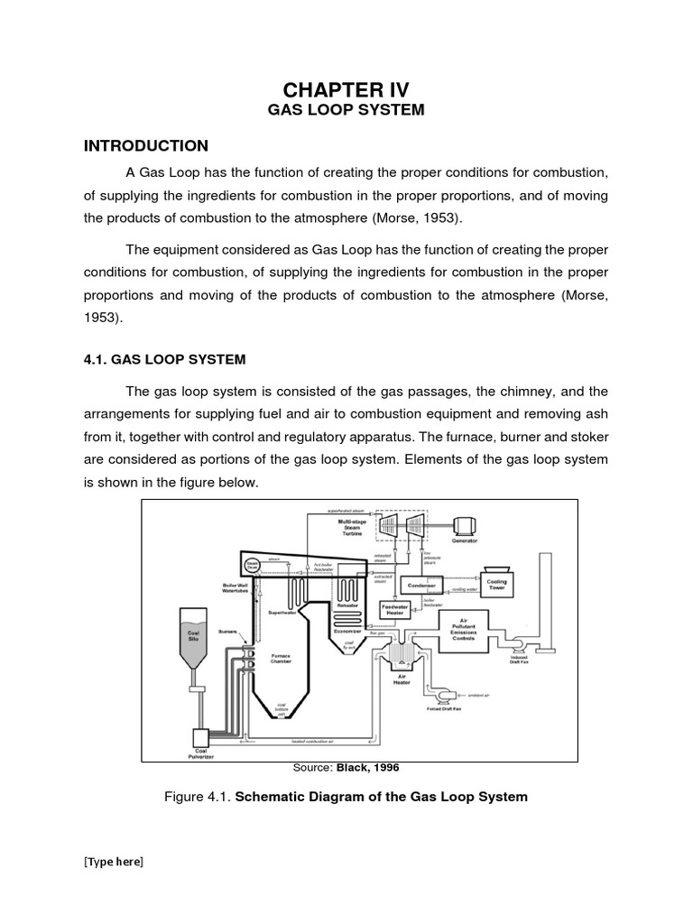 4.1. Gas Loop System | PDF | Combustion | Chimney
