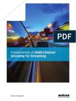 Fundamentals of Multi-Channel: Encoding For Streaming