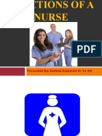 Functions of A Nurse