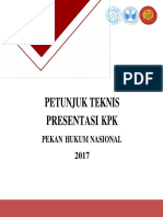 Petunjuk Teknis KPK