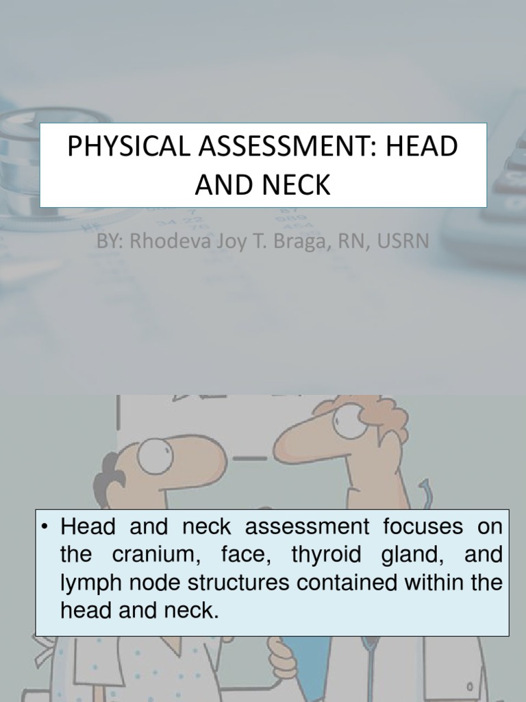 Head and Neck Physical Assessment Guide | PDF | Neck | Skull