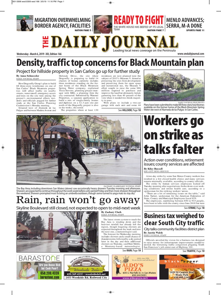 San Mateo Daily Journal 03-06-19 Edition | PDF | Food And