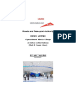 RTA Dubai Metro Fit-Out Guide Revision 01