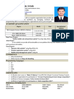 Arqam's CV PDF