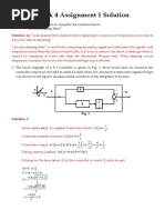 Week 4 Assignment 1 Solution