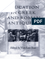 TOO, Yun Lee. Education in Greek and Roman Antiquity - o Cap 1 Parece Bom Pra Nós PDF