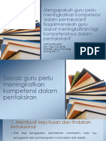 Mengapa Guru Perlu Meningkatkan Kompetensi Pentaksiran & Caranya