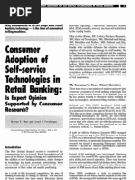 Download Consumer Adoption of Self-Service Technologies in Retail Banking by Tran Vu Trung SN40120762 doc pdf