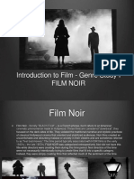 Introduction To Film - Genre Study I Film Noir