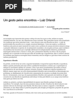 Encontro Luiz ORLANDI
