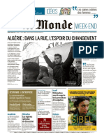 Journal LE MONDE Et Suppl Du Samedi 2 Mars 2019