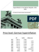 Hyperinflation in The Weimar Republic