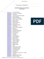 Lista de Dobrados SECULT