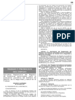 DS 014-2013-TR Reglamento del Registro de Auditores autorizados para la evaluación periódica del Sistema de Gestión de la Seguridad y Salud en el Trabajo.pdf