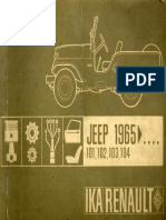 Jeep Ika CR 101 Manual de Partes PDF