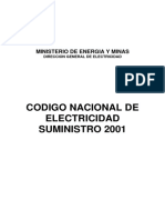 CNE Suministro 2001
