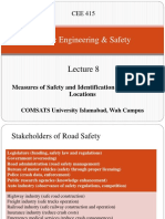 Lecture 8 Measures of Safety and Identification of Hazardous Locations