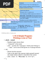 Outline: Comments