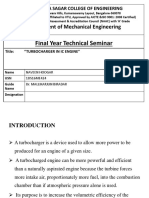 Final Year Technical Seminar: Department of Mechanical Engineering