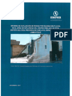 4056 Informe de Evaluacion de Riesgo Por Inundacion Pluvial en El Area de Influencia Del Centro Poblado de Eten Distrito de Eten Provincia de Chiclayo Depa