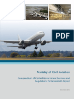 Ministry of Civil Aviation: Compendium of Central Government Services and Regulations For Greenfield Airport