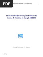 Manual de Instrucciones Software DDS26D