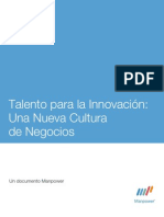 Talento para La Innovación Una Nueva Cultura de Negocios
