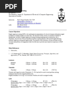 DSP Course Overview by Prof. Deepa Kundur