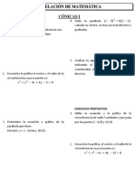 NM Sem 5 Ses01 SEP Cónicas 1 - La Circunferencia y La Parabola