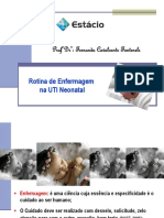 Aula 5 - Rotina de Enfermagem Na UTI Neonatal PDF