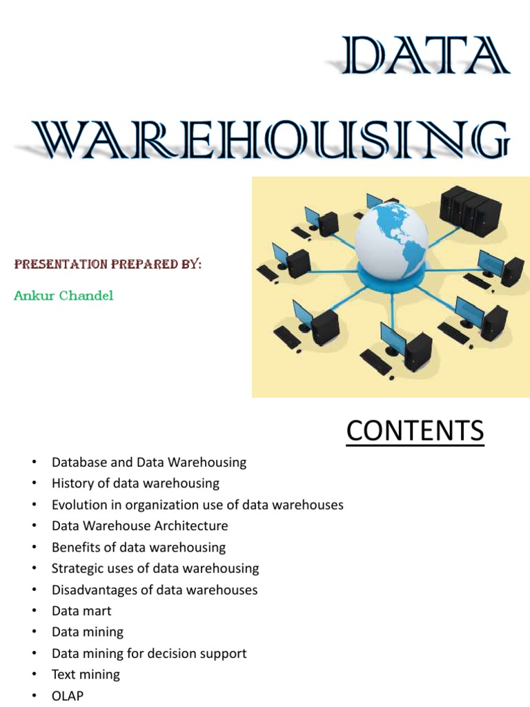 Data Warehouse Pdf Data Warehouse Data Mining