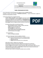 Caracteristicas para El Documento 1