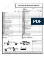 Checklist Camioneta