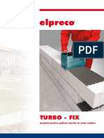 Elpreco 5557 Elpreco Masina Pentru Aplicat Mortar in Strat Subtire Turbo Fix PDF