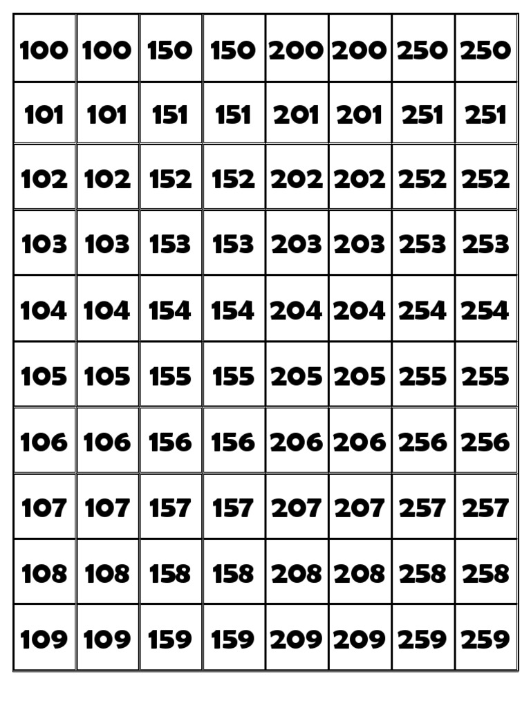 Numeros Rifa Pdf