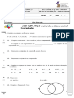 1ª - Números Naturais Outubro