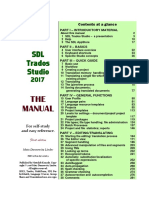 Trados 2017 Manual PDF