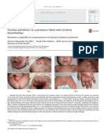 Erosions and Blisters in a Premature Infant With 2017 Medicina Cl Nica Engl
