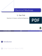 Linear Electrical Machines